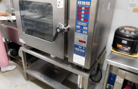 スチームコンベクション　軟水カートリッジ交換